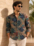 Cotton Botanical Printed Regular Fit Shirt (selected)