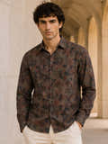 Botanical Printed Regular Fit Shirt (selected)