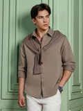 Solid Oversized Fit Shirt (selected)