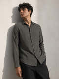 Olive Solid Casual Shirt With Single Patch Pocket (selected)