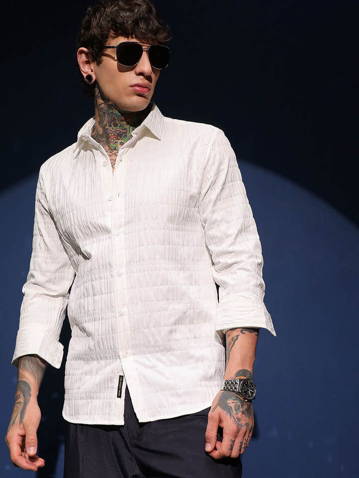 Grid-Tactile Shirt