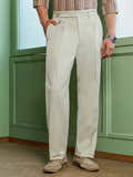 Men's Beige High-Rise Regular Fit Trouser (selected)
