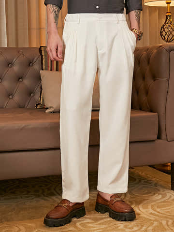 Lightweight - Straight Tailored Trousers