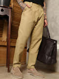 Ribbed-Pleated Chino Trousers (selected)