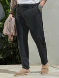 Lightweight - Tactile-Pleated Chino Trousers (selected)