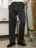 Lightweight - Black Pleated Trousers (selected)
