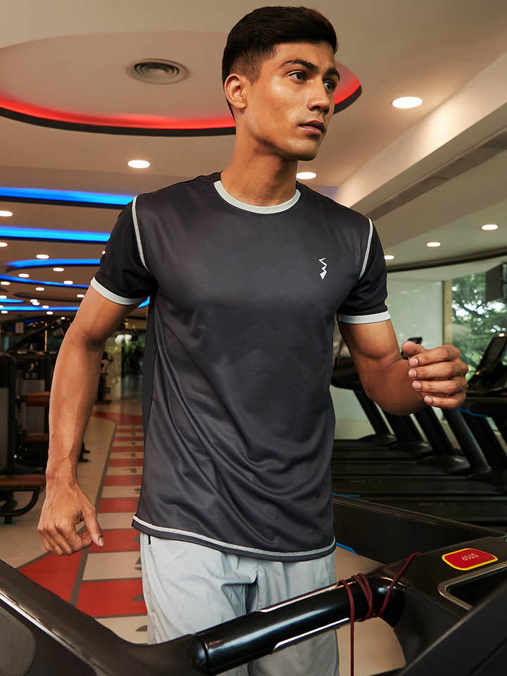 Geometric Activewear T-Shirt