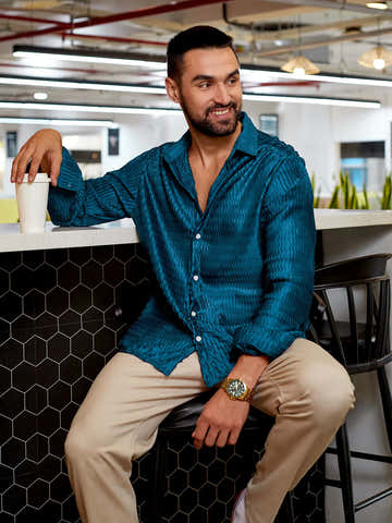 Curly-Creased Shirt