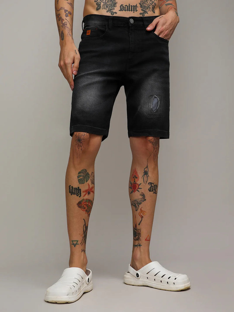 MInimal Distressed Denim Jeans