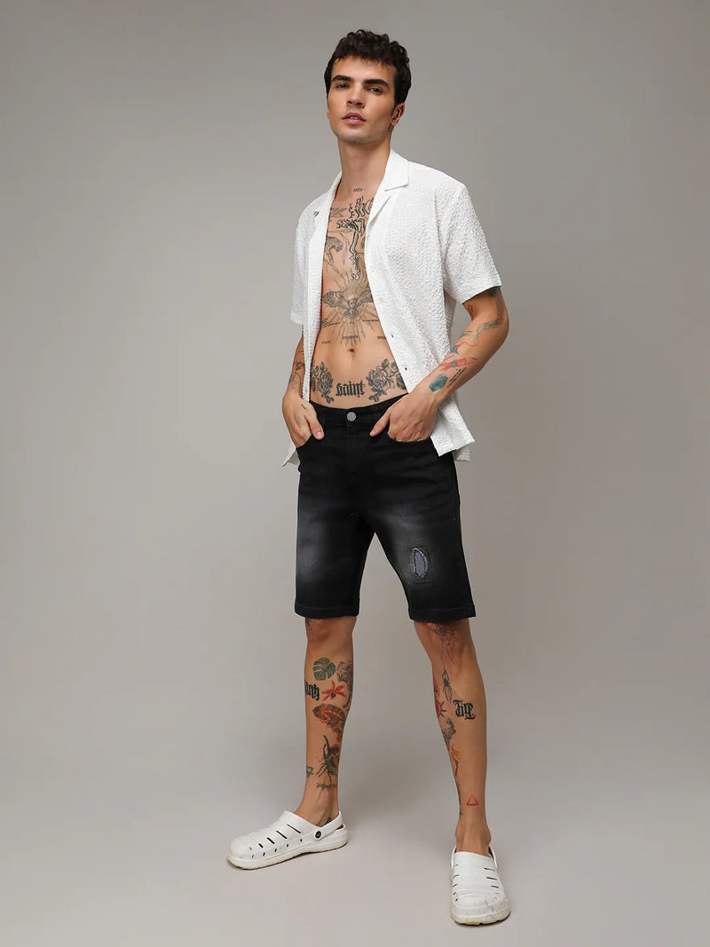 MInimal Distressed Denim Jeans