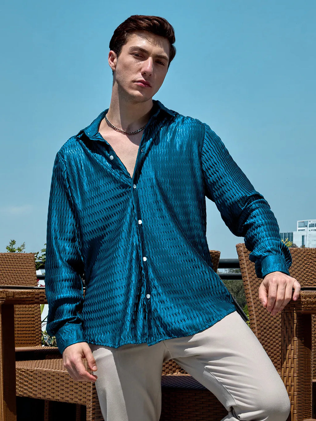 Curly-Creased Shirt
