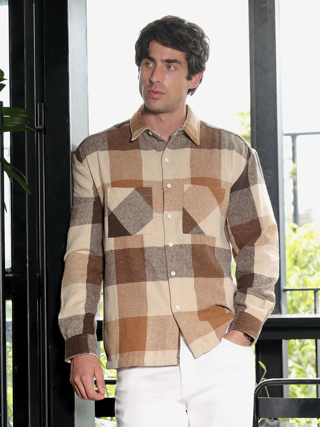 Buffalo-Check Utility Shacket