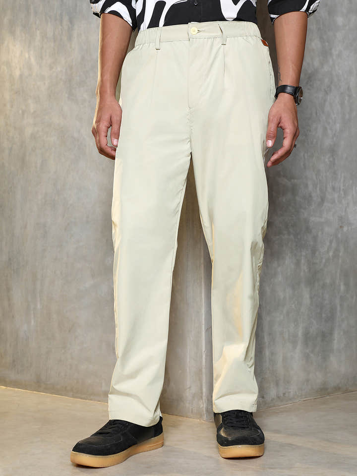 Lightweight - Pleated Parachute Trousers