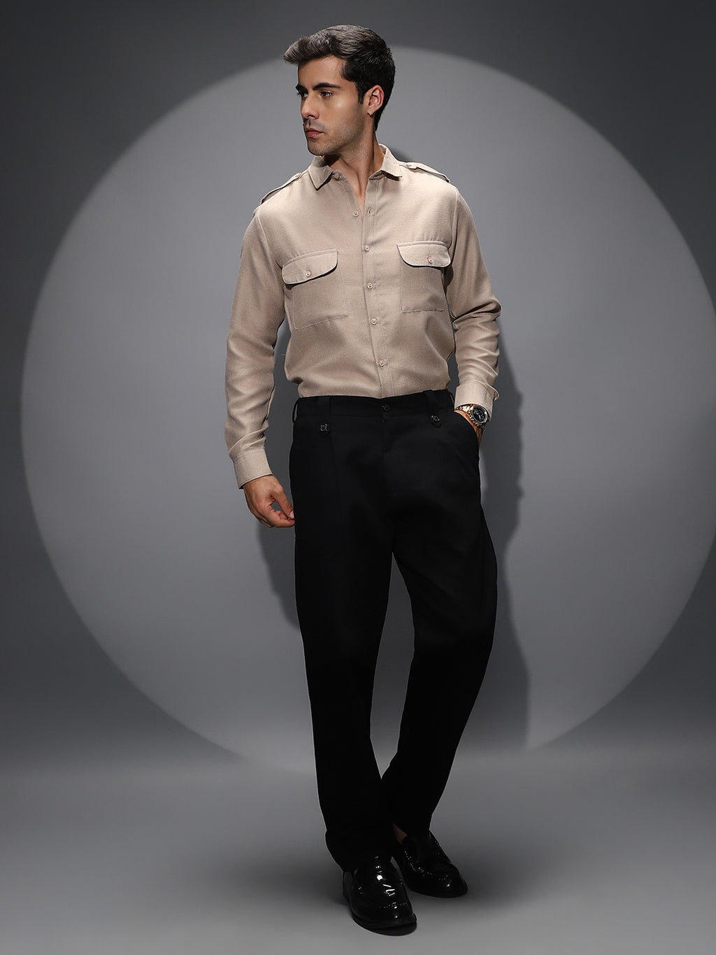 Solid Relaxed Shirt
