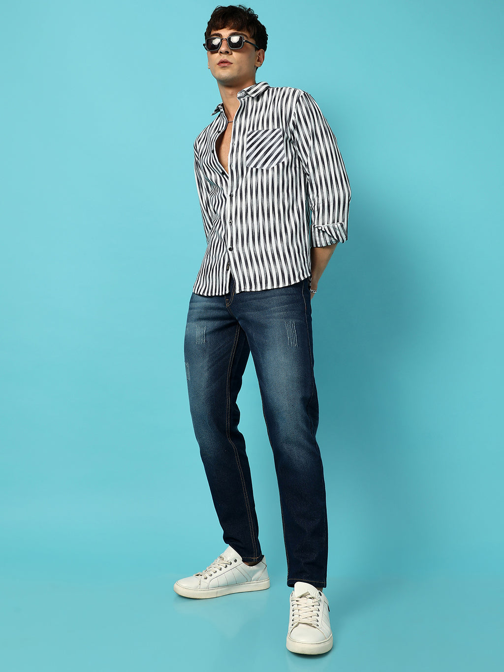 Ombre Stripe Shirt