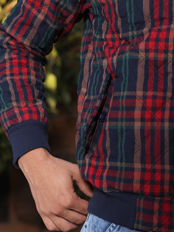 Tartan Plaid Bomber Jacket