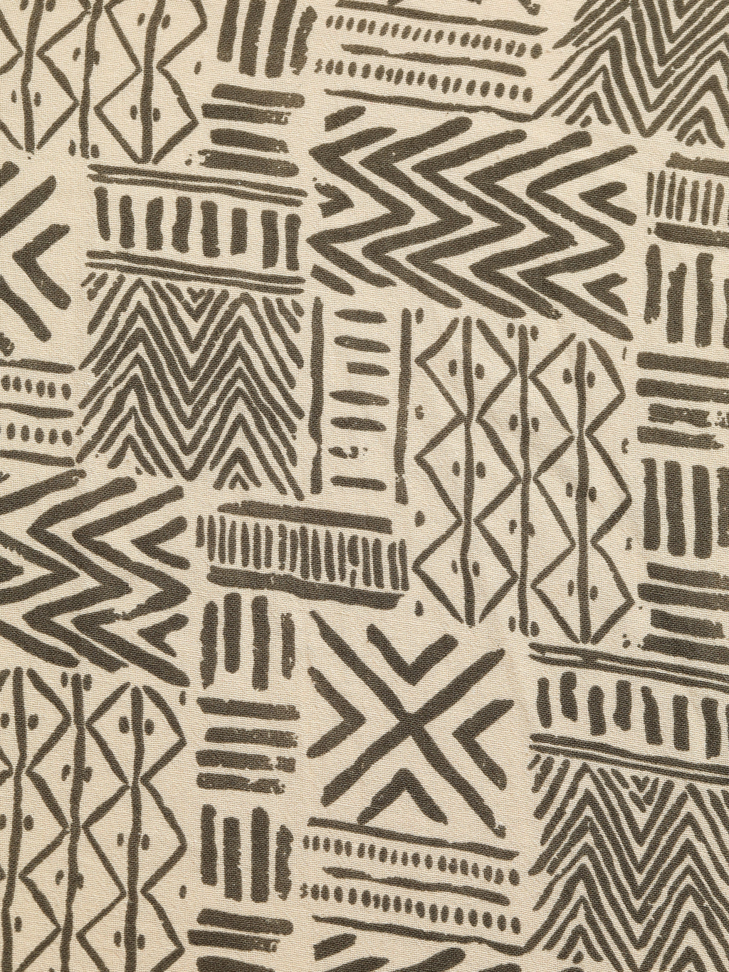 CAHOOT Men's Beige Tribal Printed Cotton Regular Fit Shirt - view 8