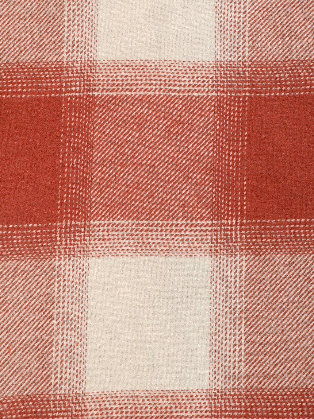 Rose & Off-White Check Flannel Overshirt