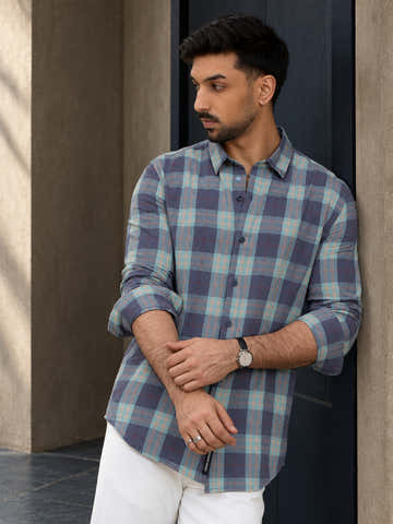 Plaid Checkered Regular Fit Shirt
