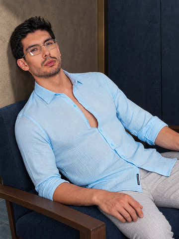 Muslin Breezy-Weave Shirt