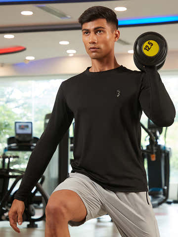 Solid Activewear T-Shirt