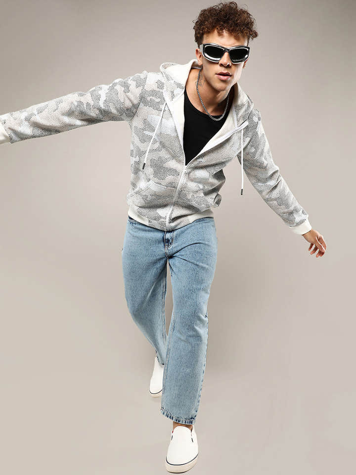 Abstract Dotted Sweatshirt