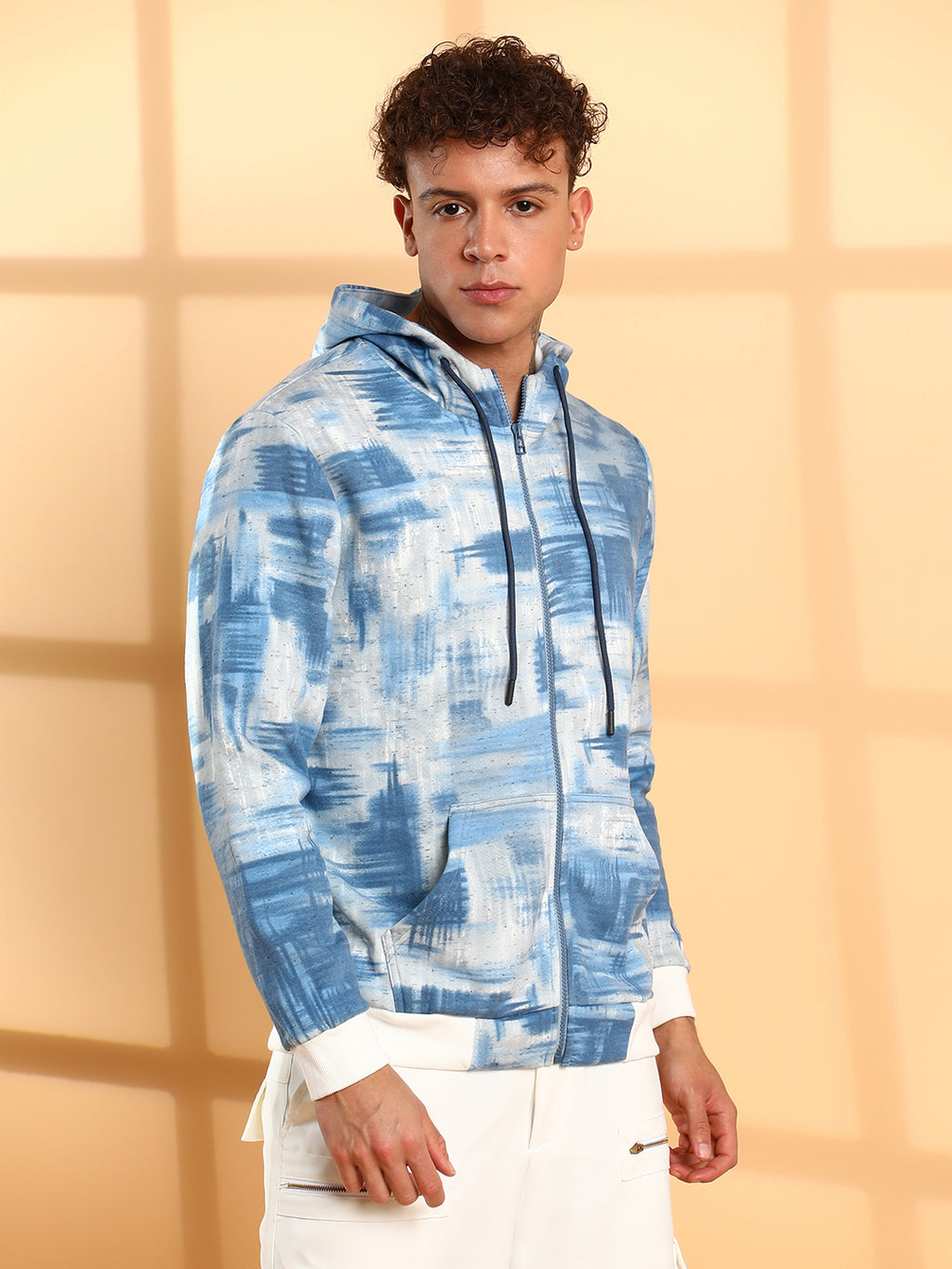 Abstract Strokes Hoodie