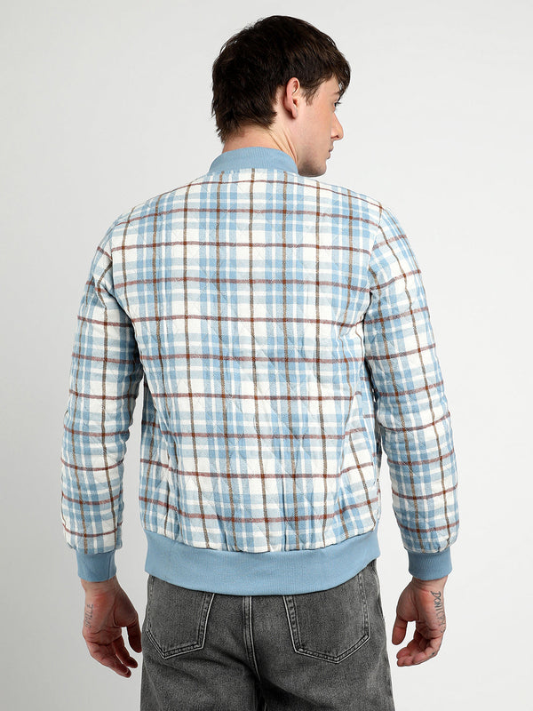 Tartan Plaid Bomber Jacket