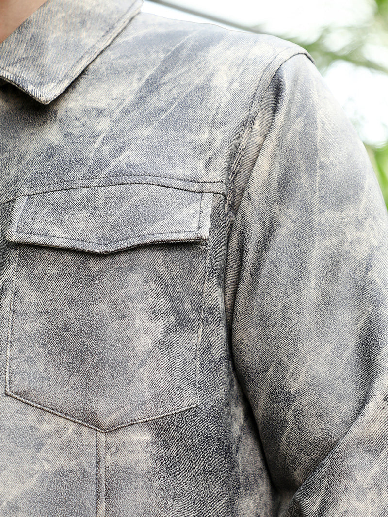 Dye Utility-Twill Bomber Jacket