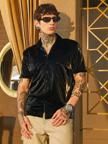 Patent Solid Shirt