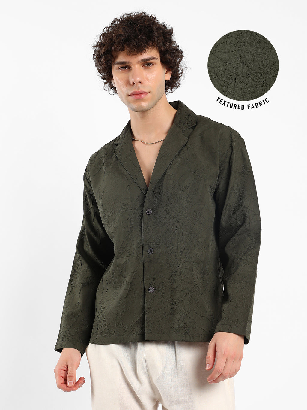Wrinked Korean Oversized Shirt