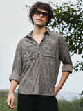 Faded Corduroy Oversized Shirt (selected)