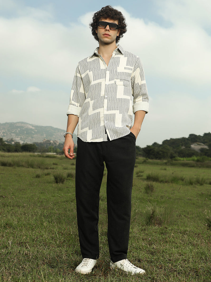 Tier-Imprint Shirt