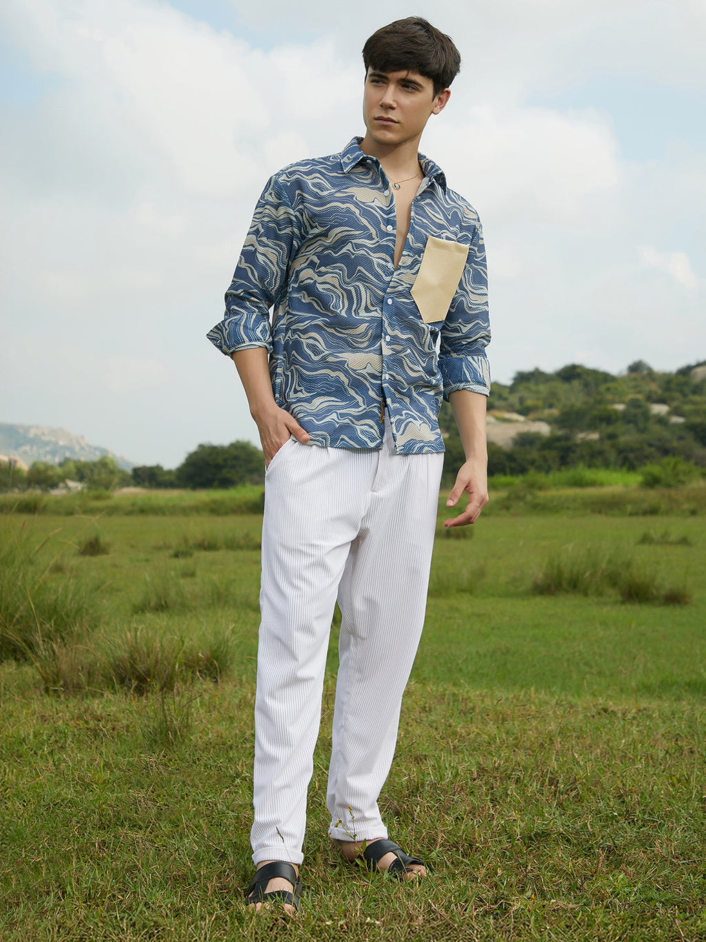 Fluid-Block Shirt