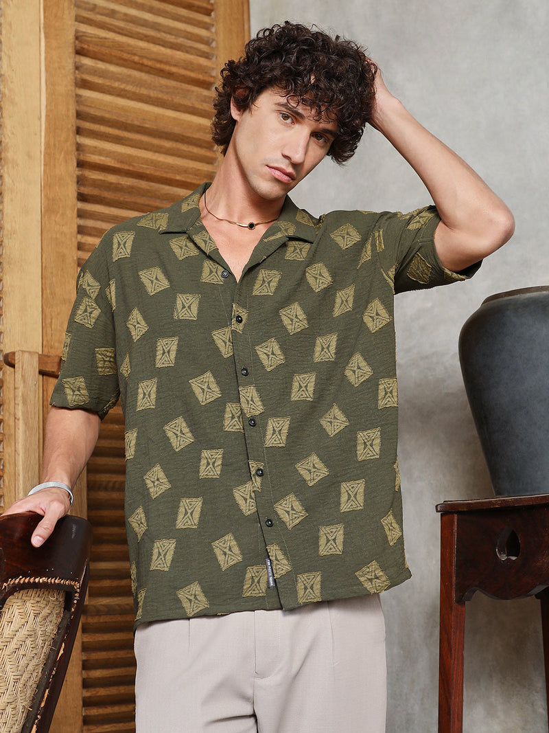 Indie-Cuban Oversized Shirt