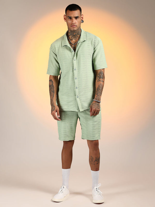 Ruche-Ribbed Co-Ord Set