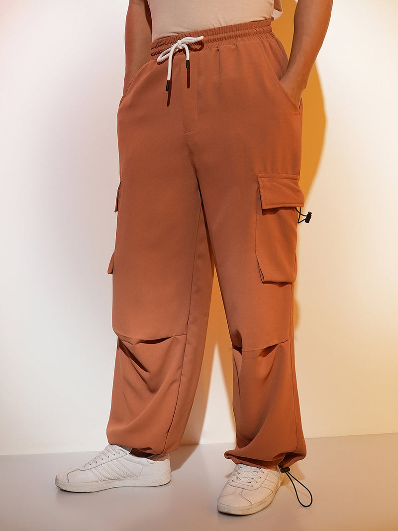 Solid Cargo Parachute Trousers