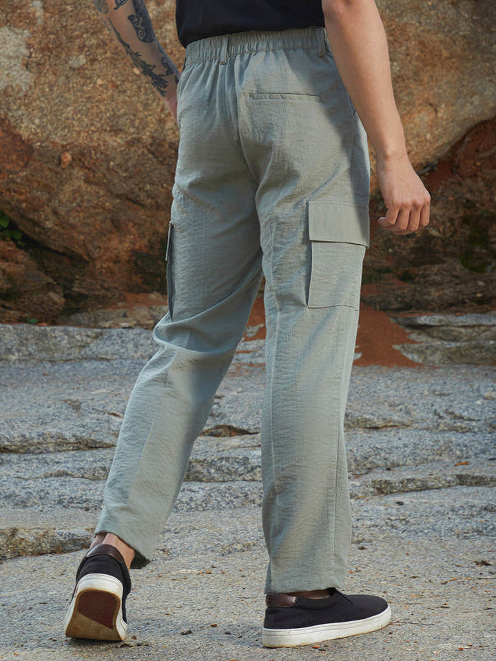 Lightweight - Crinkled Utility Trousers