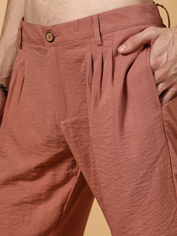 Lightweight - Crinkled Tailored Trousers