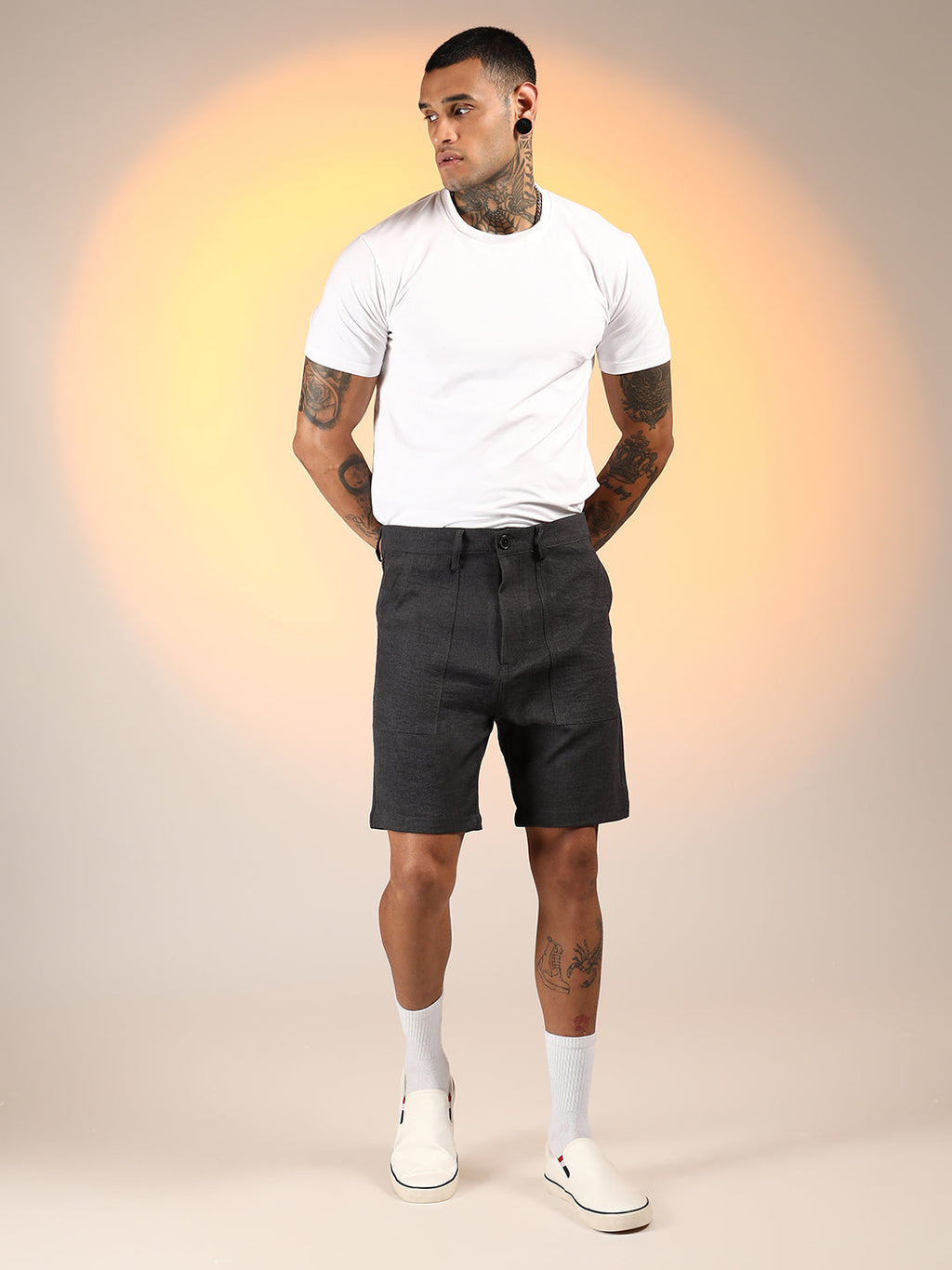 Tailored Carpenter Shorts
