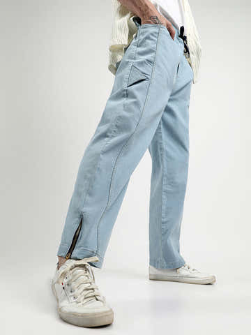 Straight-Fit Denim Jeans