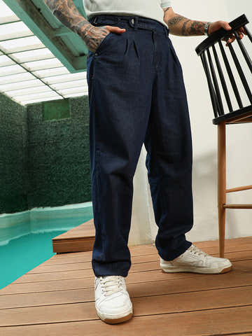 Dark Indigo Denim Jeans