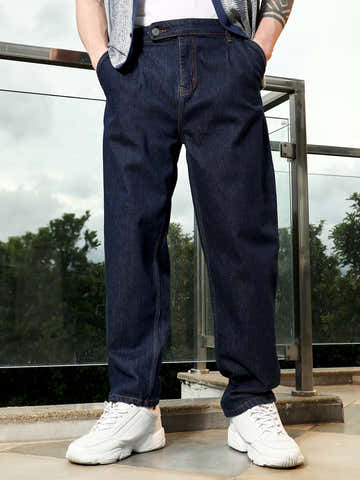 Dark Indigo Denim Jeans