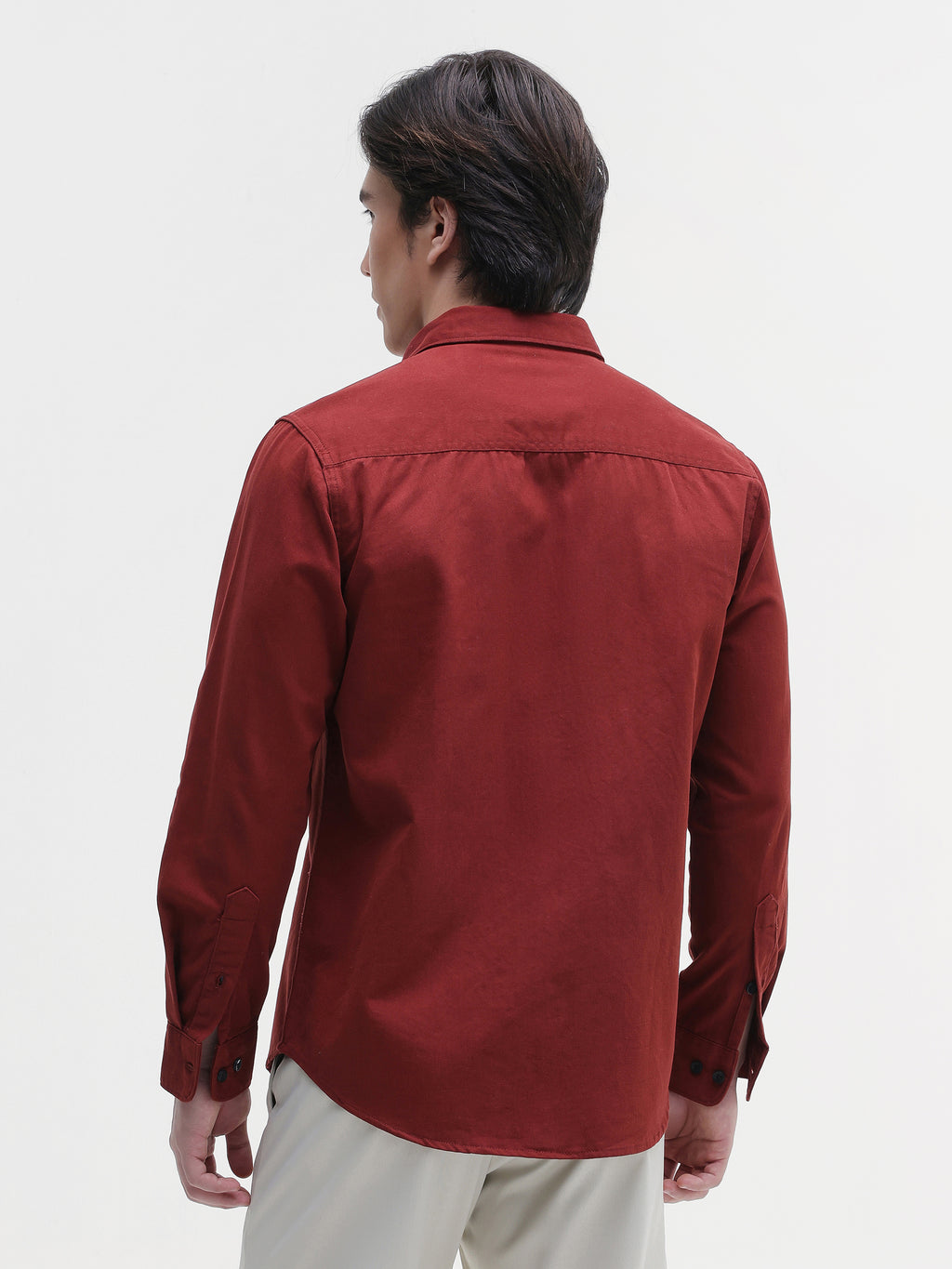Plain Regular Fit Shirt