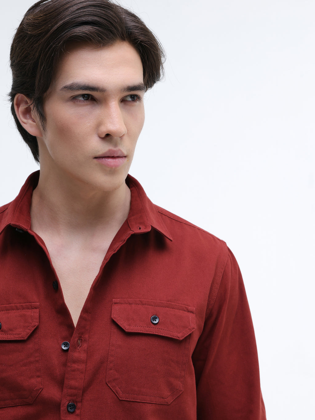 Plain Regular Fit Shirt