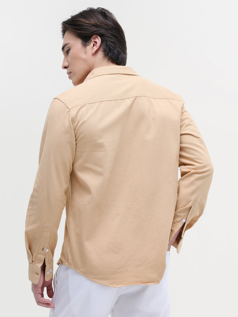 Plain Regular Fit Shirt