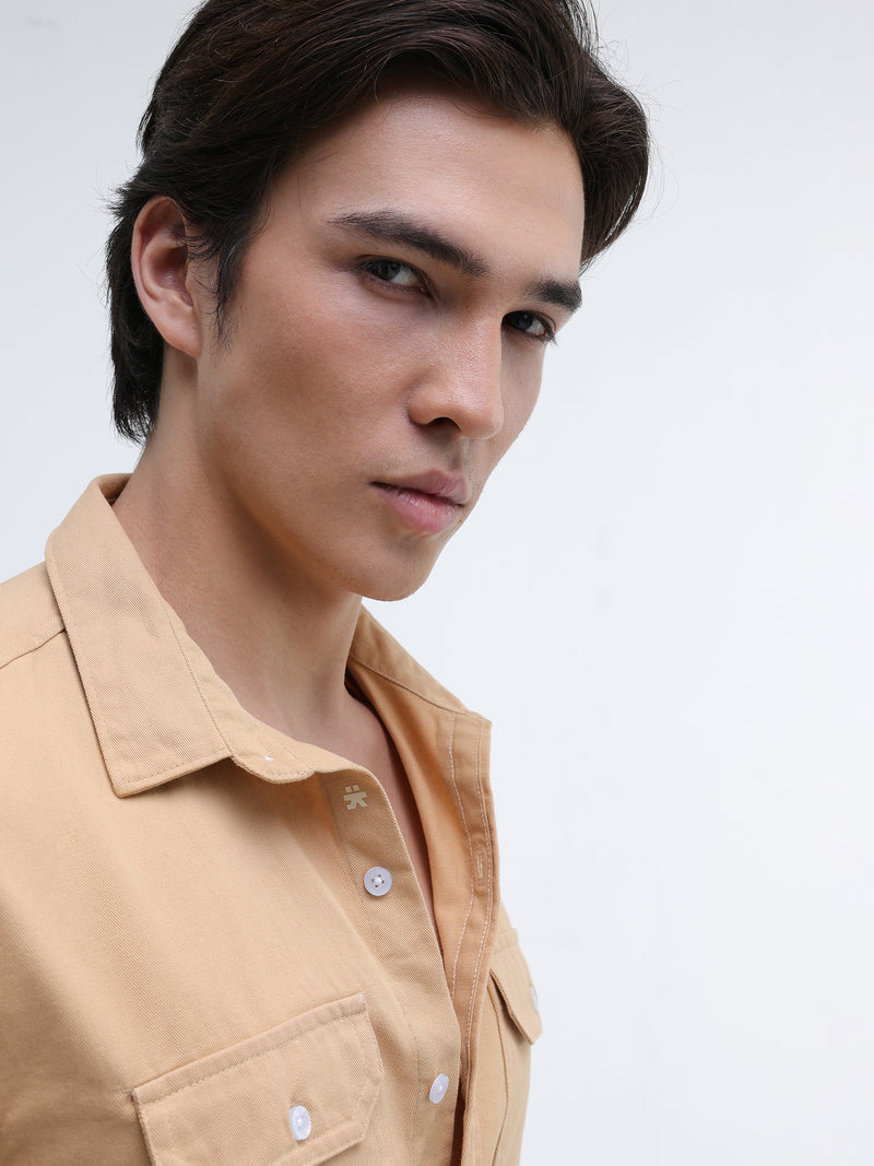 Plain Regular Fit Shirt