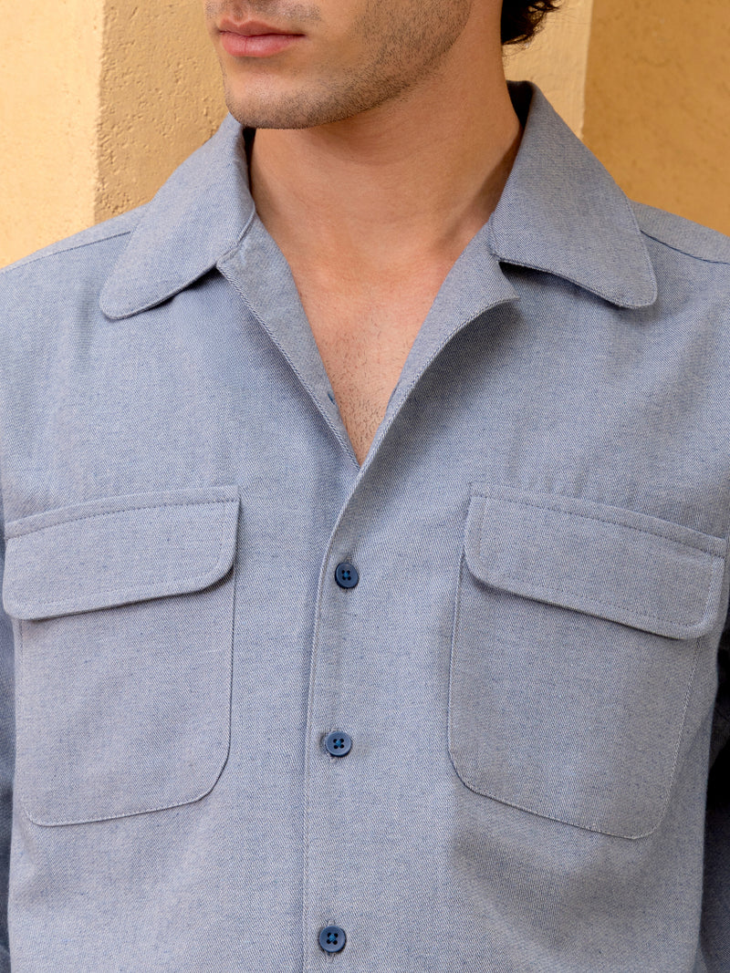 Embriodary Regular Fit Shirt