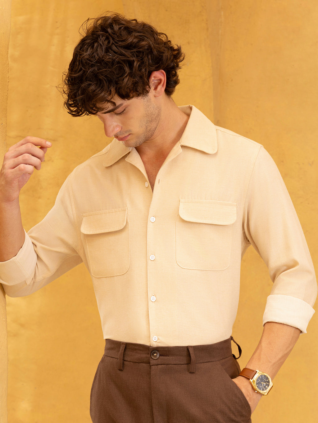 Plain Regular Fit Shirt