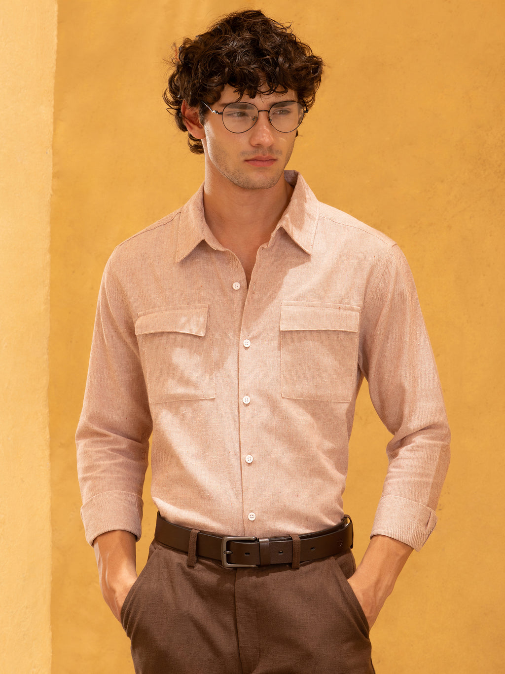Plain Regular Fit Shirt
